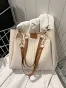 AESTHETIC Women's Elegant PU Leather Shoulder Handbag - Image 2