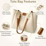 AESTHETIC Women's Elegant PU Leather Shoulder Handbag - Image 7